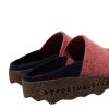 Kapcie Asportuguesas CANU L Navy Red Felt P018185007